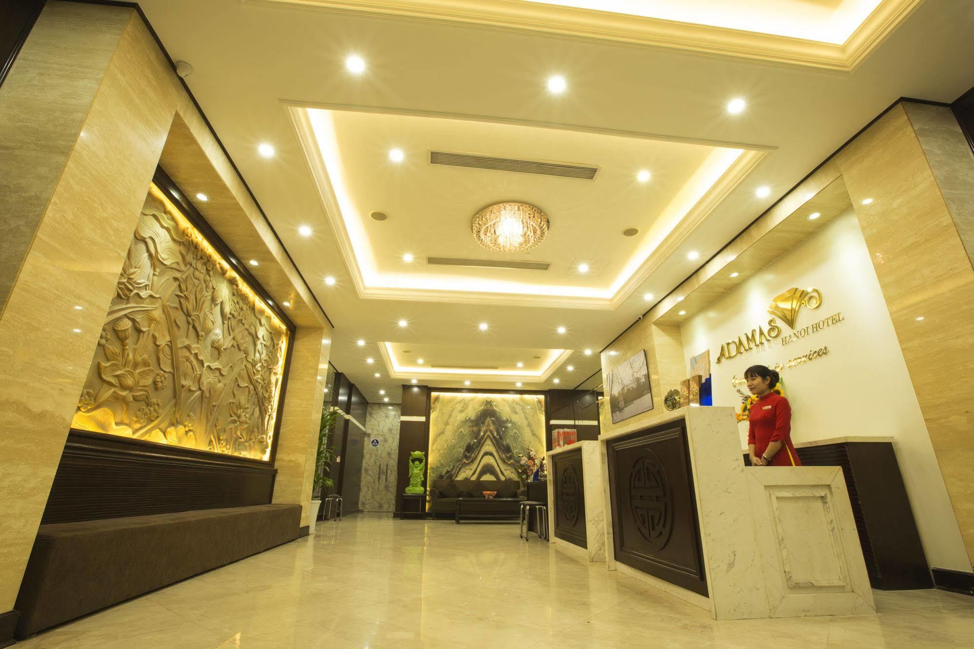 Adamas Hanoi Hotel Exteriör bild